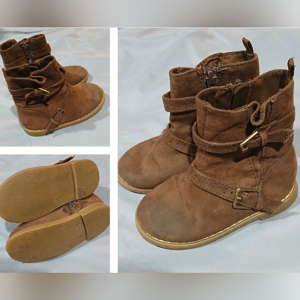 Brown Kids Boots